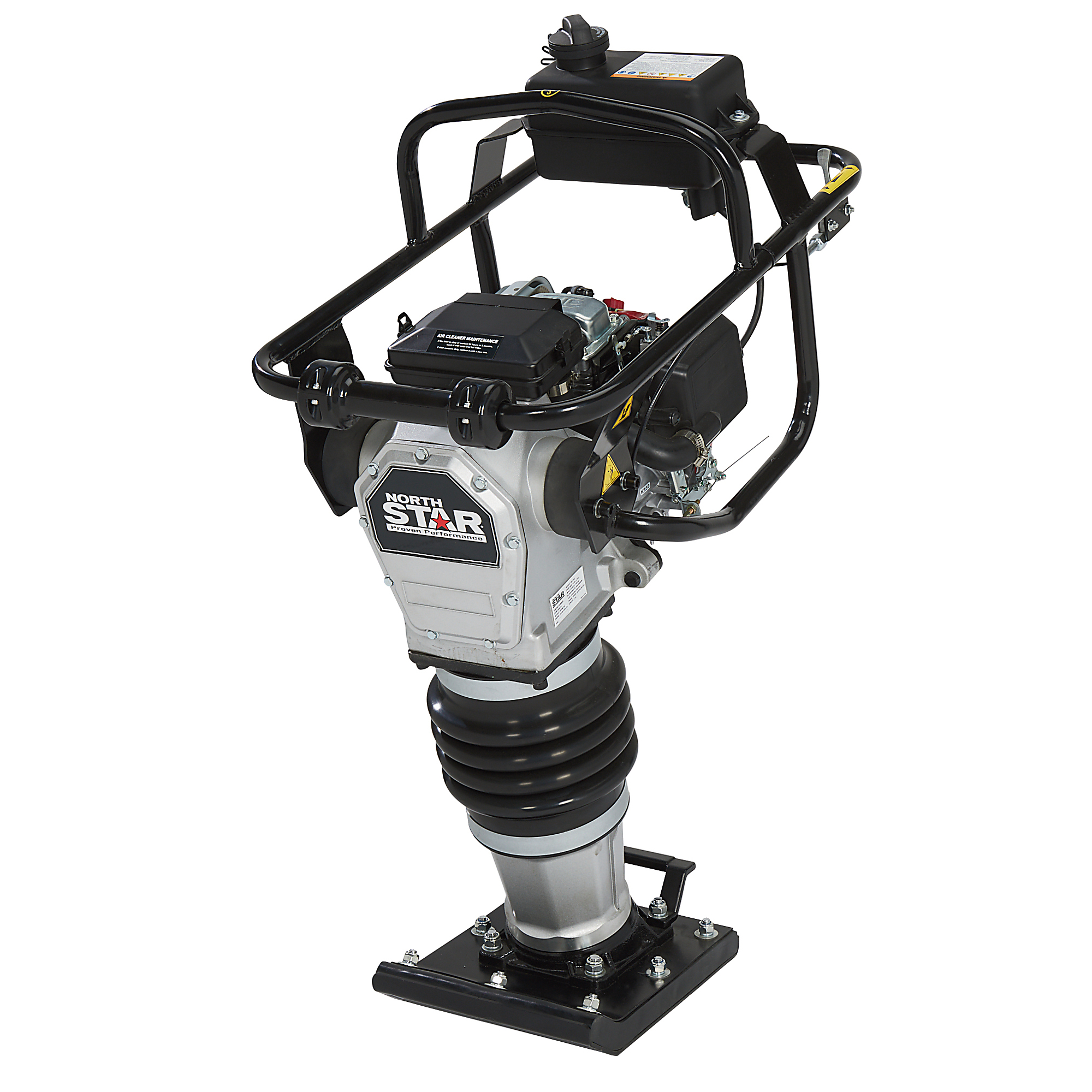 NorthStar Rammer with 4 HP Honda GXR120 Engine, 13in. x 11in. Plate